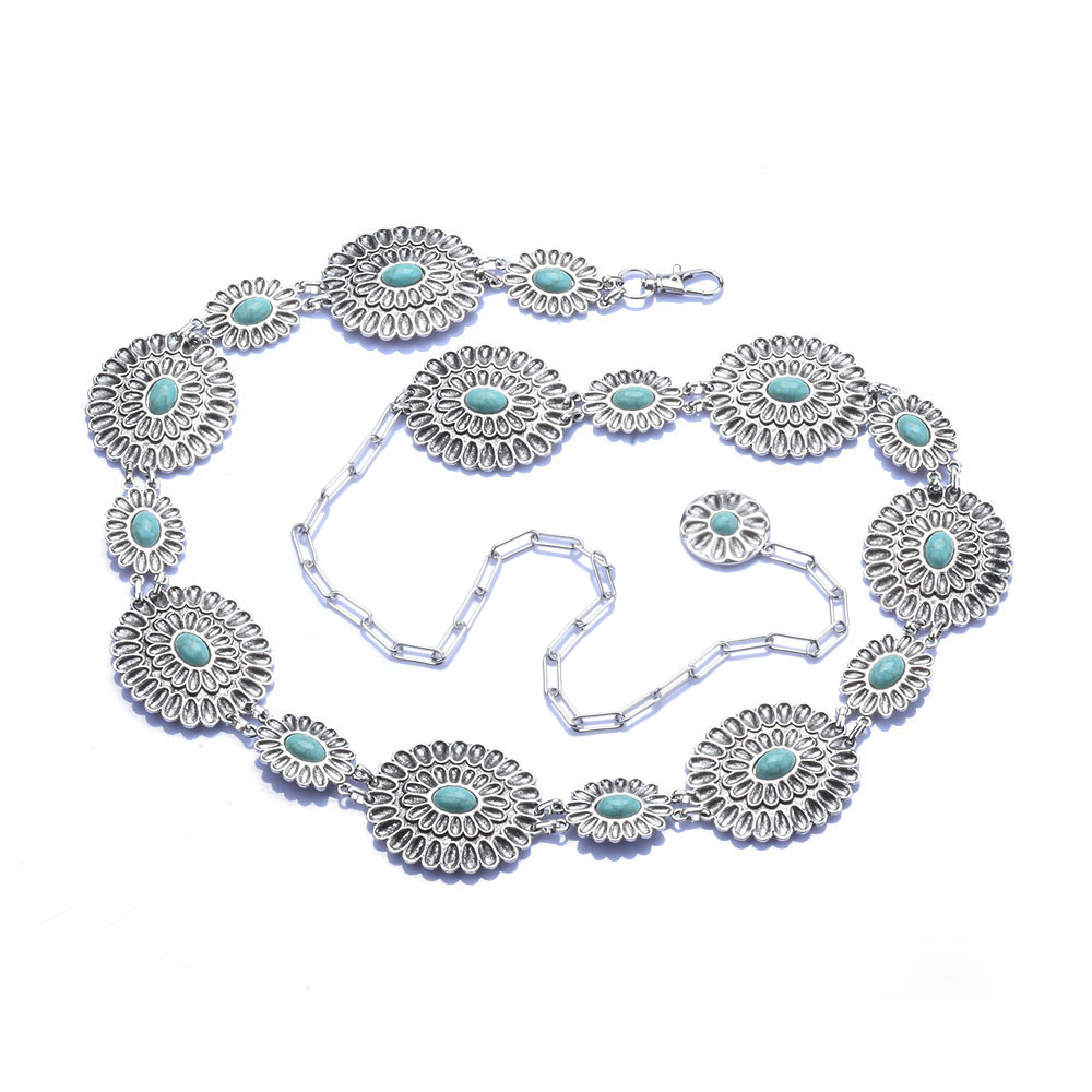 Body Jewelry Indian - 2025 Yeni Hint Gümüş Kaplama Vintage