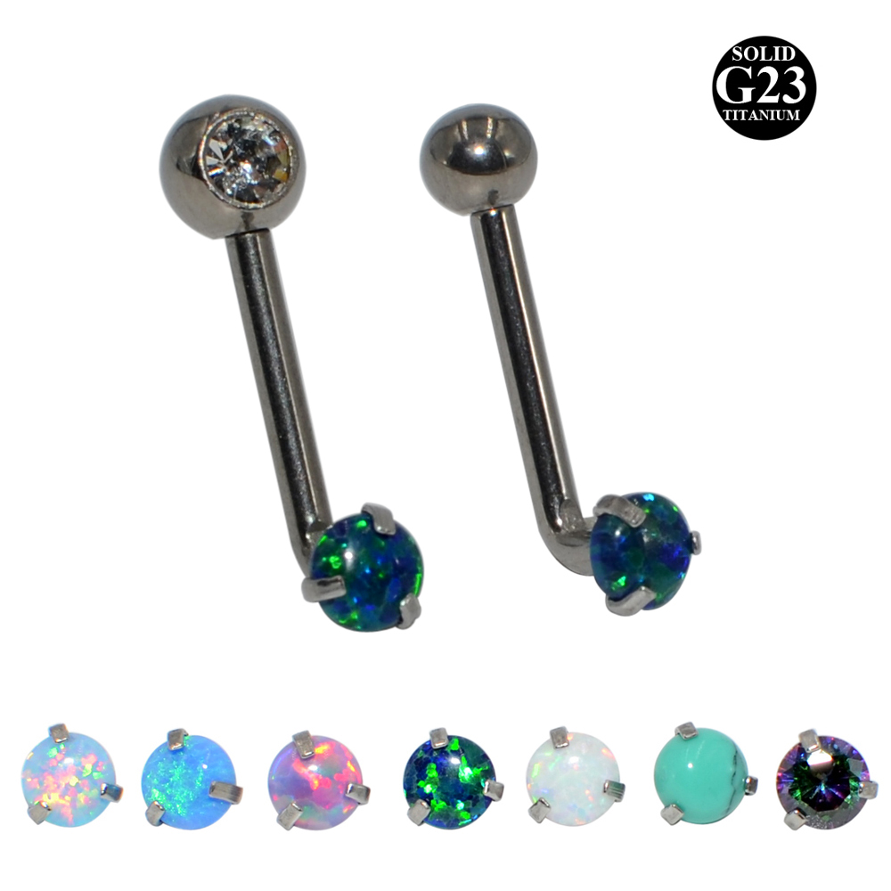 Body Jewelry Vch - 1 adet titanyum Christina dİk tİpİ