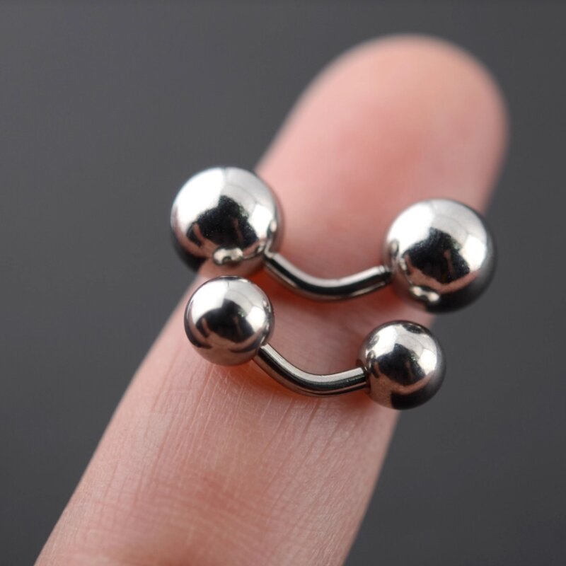 Body Jewelry Vch - 1 Adet Büyük Top 316L Dıştan
