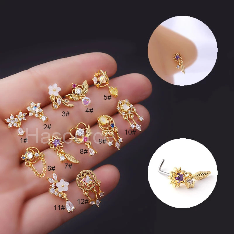 Body Jewelry Indian - 2022 yeni 1 adet moda 316L