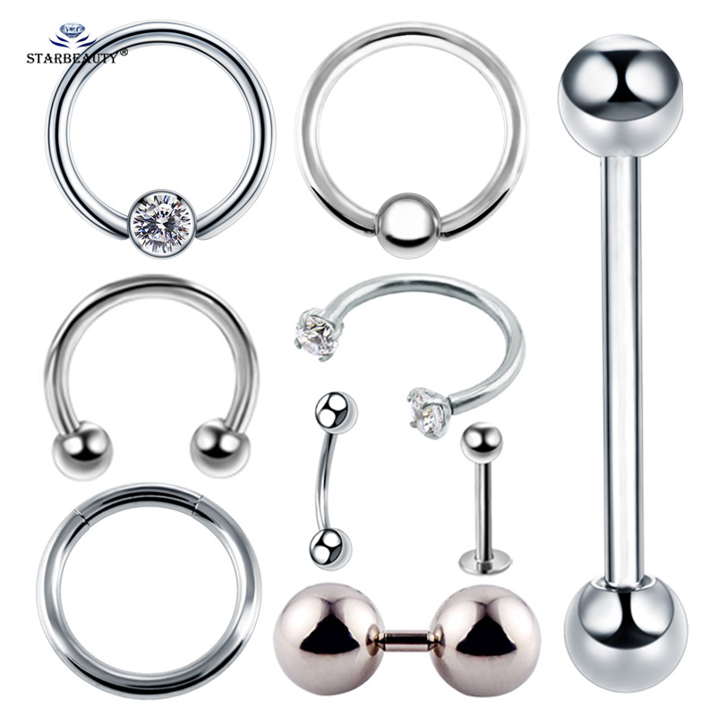 Body Jewelry Vch - 2 adet Çok Amaçlı BCR Yüz