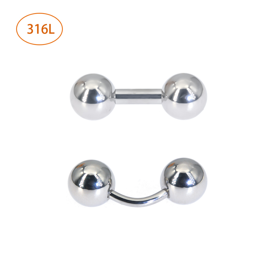 Body Jewelry Vch - 1 adet 316L cerrahi çelik kavisli