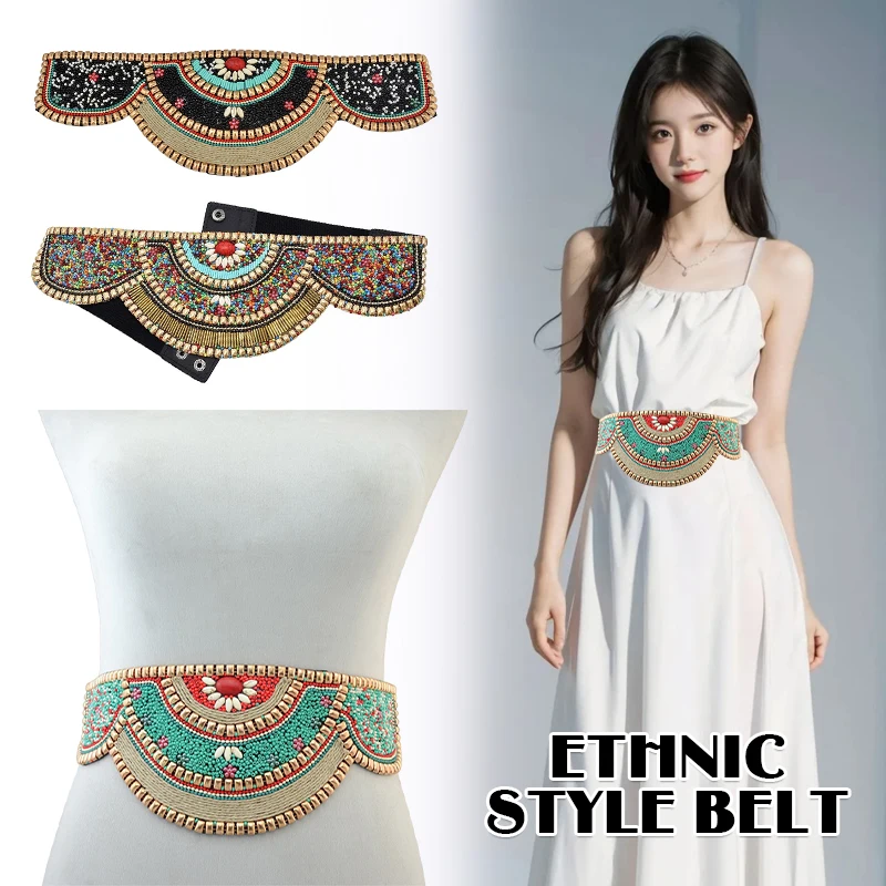 Renkli bel boncuk kuşak kemer  - Body Jewelry Indian incelemesi ve fiyatı