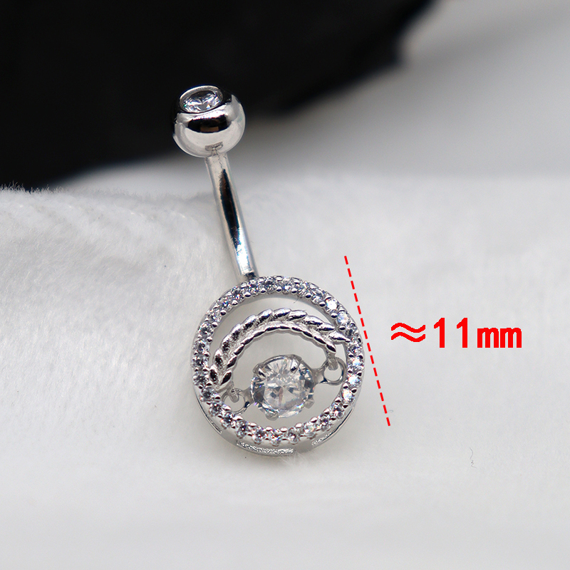 Piercing Göbek Deliği Gümüş 92 - Body Jewelry Good Quality incelemesi ve fiyatı