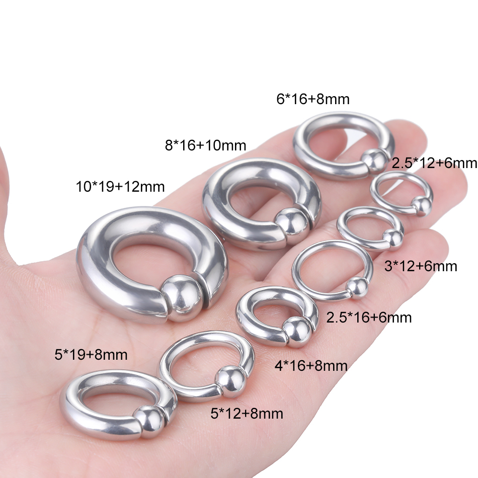 1 adet paslanmaz çelik büyük ö - Body Jewelry Ear Gauges incelemesi ve fiyatı