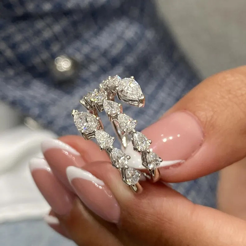Zarif 1.80 Karat Armut Kesim D - Body Jewelry Vch incelemesi ve fiyatı