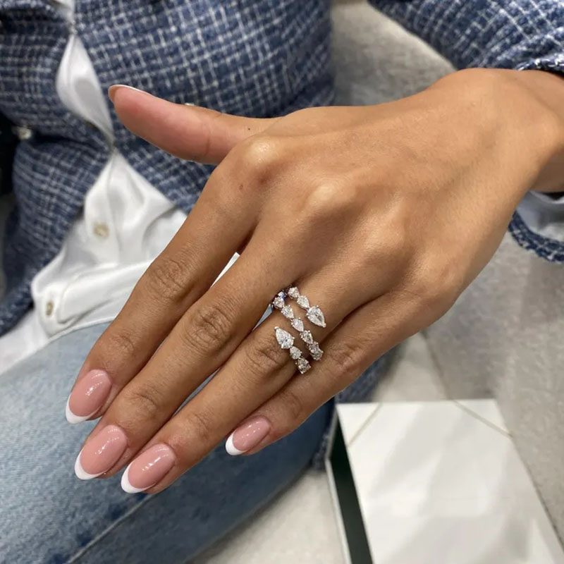 Zarif 1.80 Karat Armut Kesim D - Body Jewelry Vch incelemesi ve fiyatı