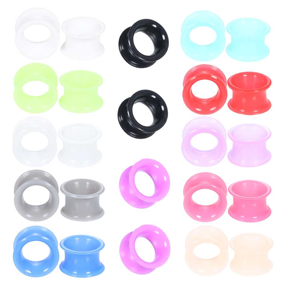 24 Adet Silikon Yüksek Çift Ta - Body Jewelry Ear Gauges incelemesi ve fiyatı