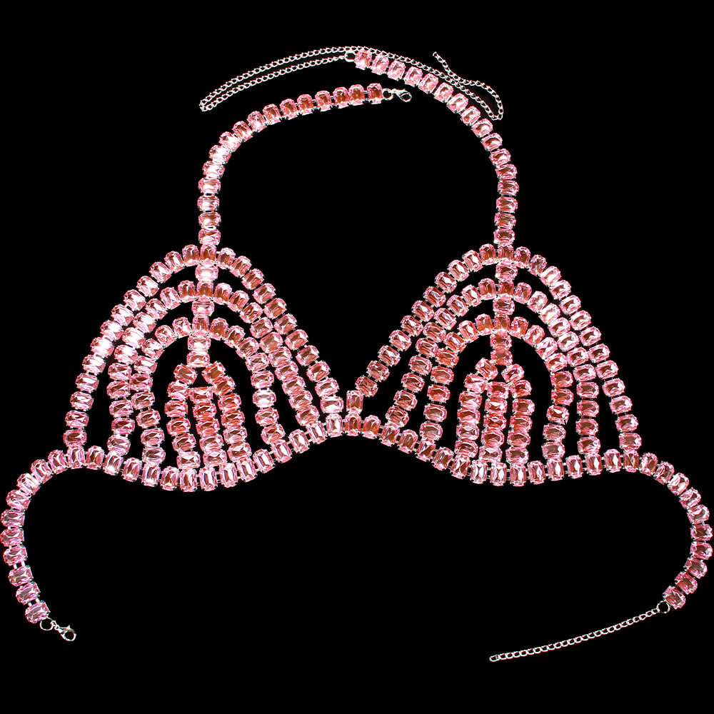 Stonefans abartılı göğüs zinci - Body Jewelry Good Quality incelemesi ve fiyatı