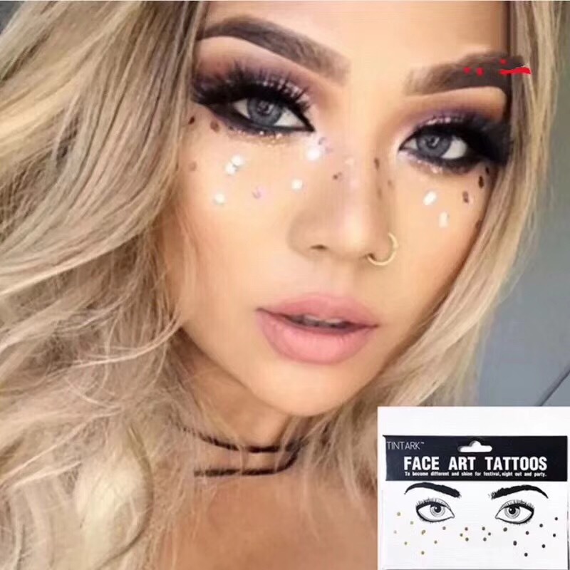 Parlak Geçici Dövme Çıkartma A - Body Jewelry Glue incelemesi ve fiyatı
