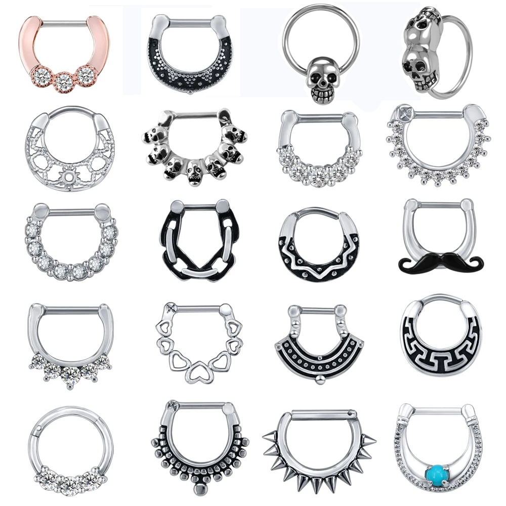 ZS 16G cerrahi çelik hint buru - Body Jewelry Indian incelemesi ve fiyatı