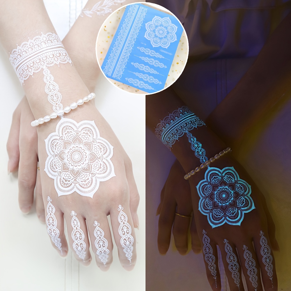 Mavi Aydınlık Kına Dövme Etike - Body Jewelry Glue incelemesi ve fiyatı