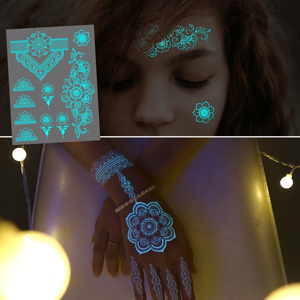 Mavi Aydınlık Kına Dövme Etike - Body Jewelry Glue incelemesi ve fiyatı