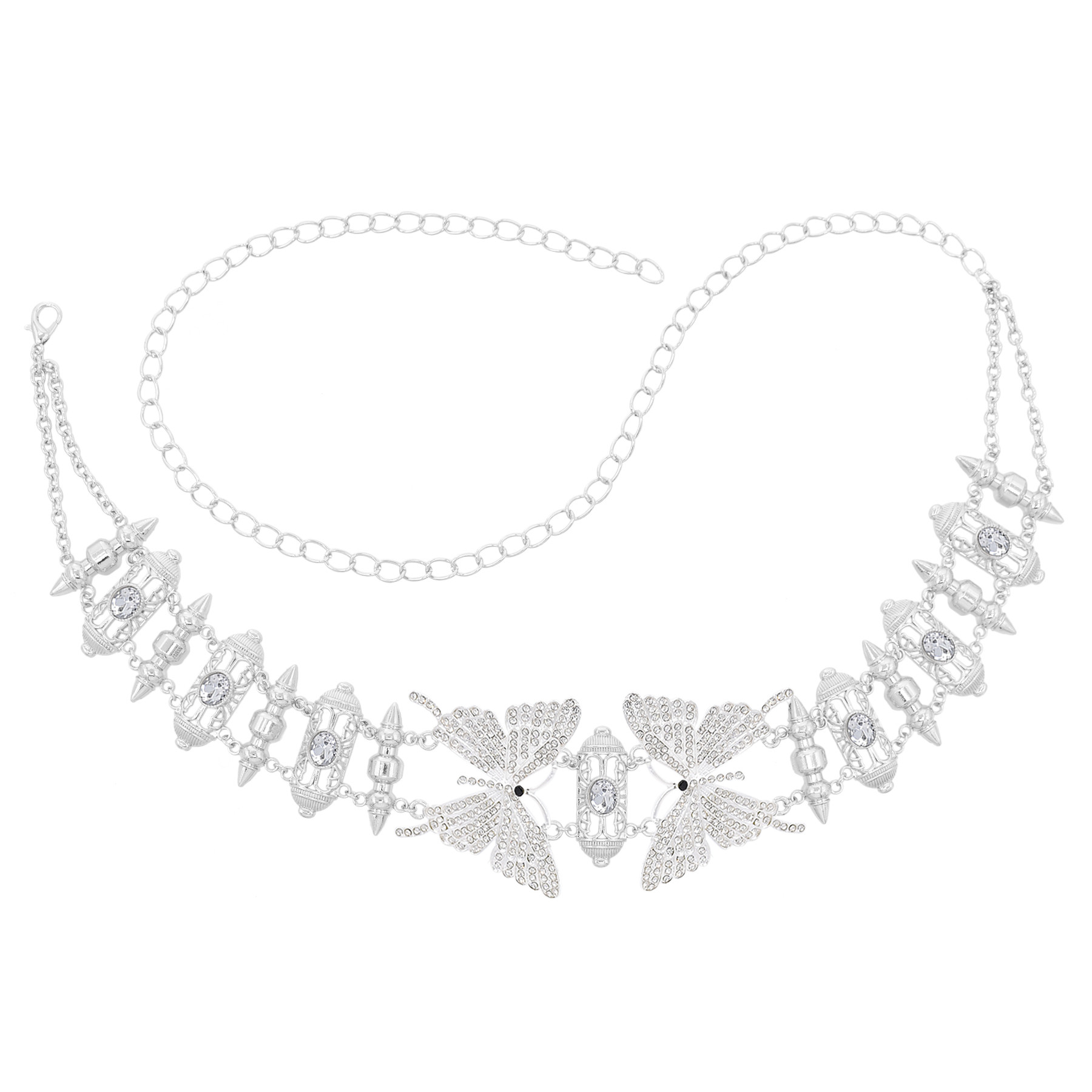 Moda Kelebek Bel Göbek Zincirl - Body Jewelry Indian incelemesi ve fiyatı